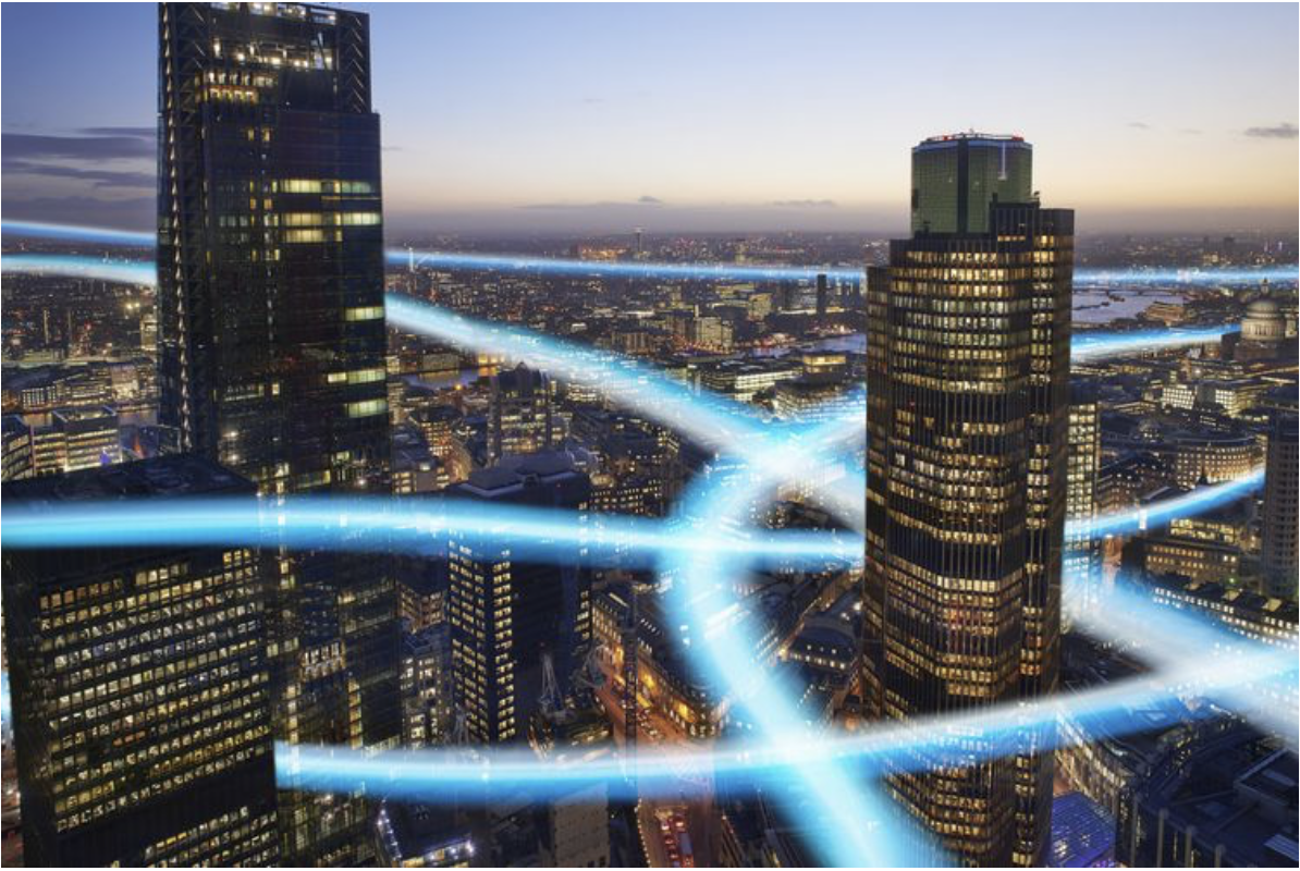 Photo of 2 towers and connectivity symbol as GCash drives Globe Telecom's 2% profit surge