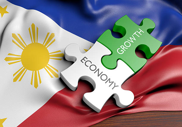PH flag and the word economy as BSP issues statement on the medium-term inflation path