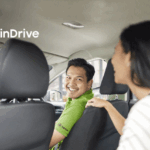 inDrive partner driver talks to his passenger