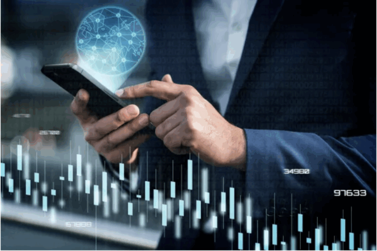 A man using his mobile phone as PH banks urged to use AI-driven cybersecurity