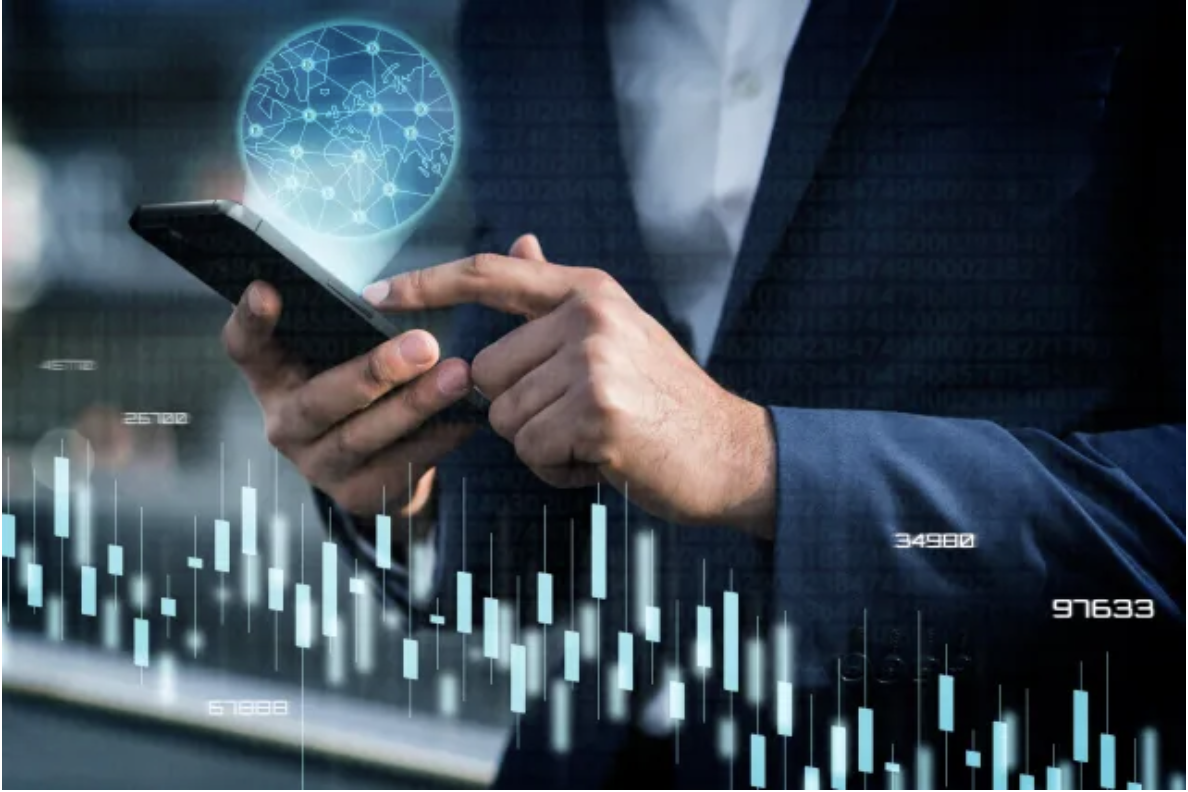 A man using his mobile phone as PH banks urged to use AI-driven cybersecurity