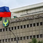 BSP building with the Philippine flag at left