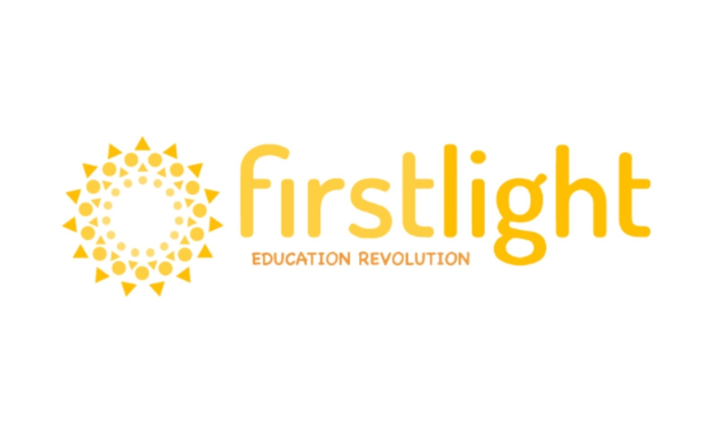 Firstlight Education Revolution logo featuring a modern design symbolizing innovation in education.