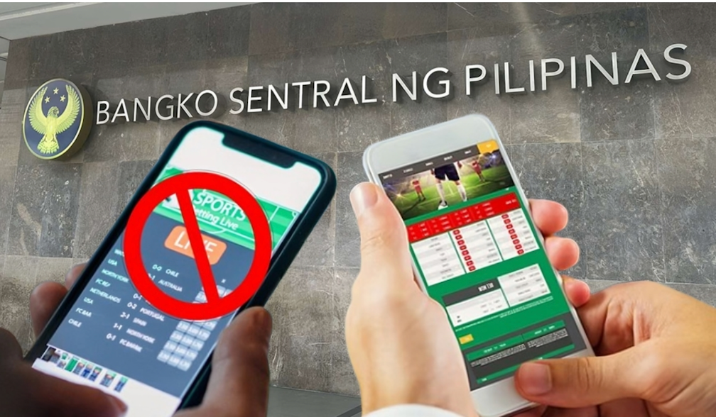 These two handheld mobile phones, both with online gambling app, will soon cease to exist as the BSP orders e-wallets to cut ties with online gambling platforms