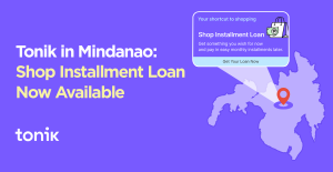 A Philippine map with showing an area in Mindanao where Tonik is bringing its shop installment loans