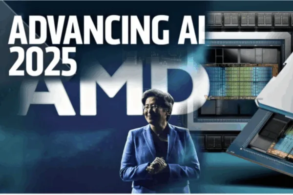 AMD's Dr. Lisa Su speaking during the launch of Radeon AI Pro R9700 as the chipmaker tries to strengthen its AI leadership