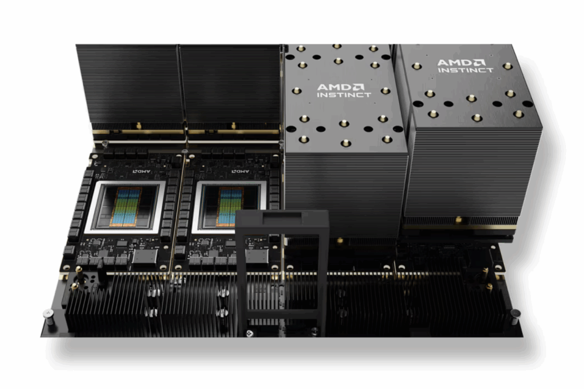 Image of an AMD motherboard as Zyphra forges an AI infrastructure with IBM and AMD