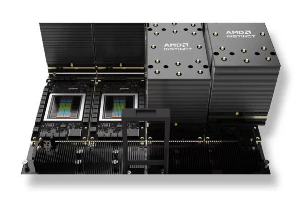 Image of an AMD motherboard as Zyphra forges an AI infrastructure with IBM and AMD