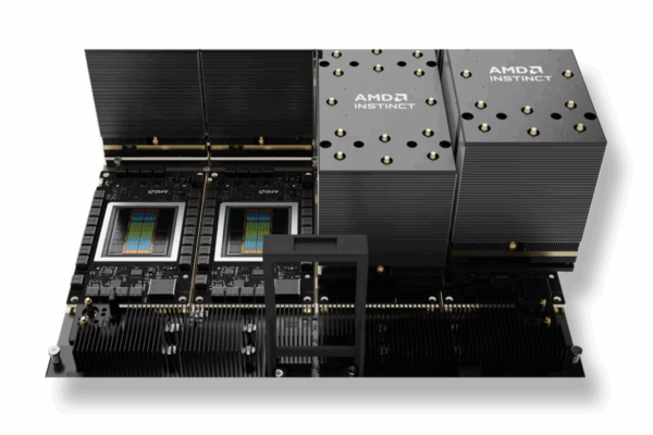 Image of an AMD motherboard as Zyphra forges an AI infrastructure with IBM and AMD