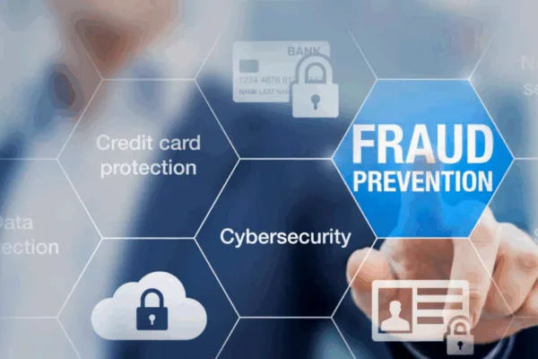 A man using a touch screen PC with the words "fraud prevention" as CIBI sees data sharing seen as key to strengthening fraud defense in the Philippines