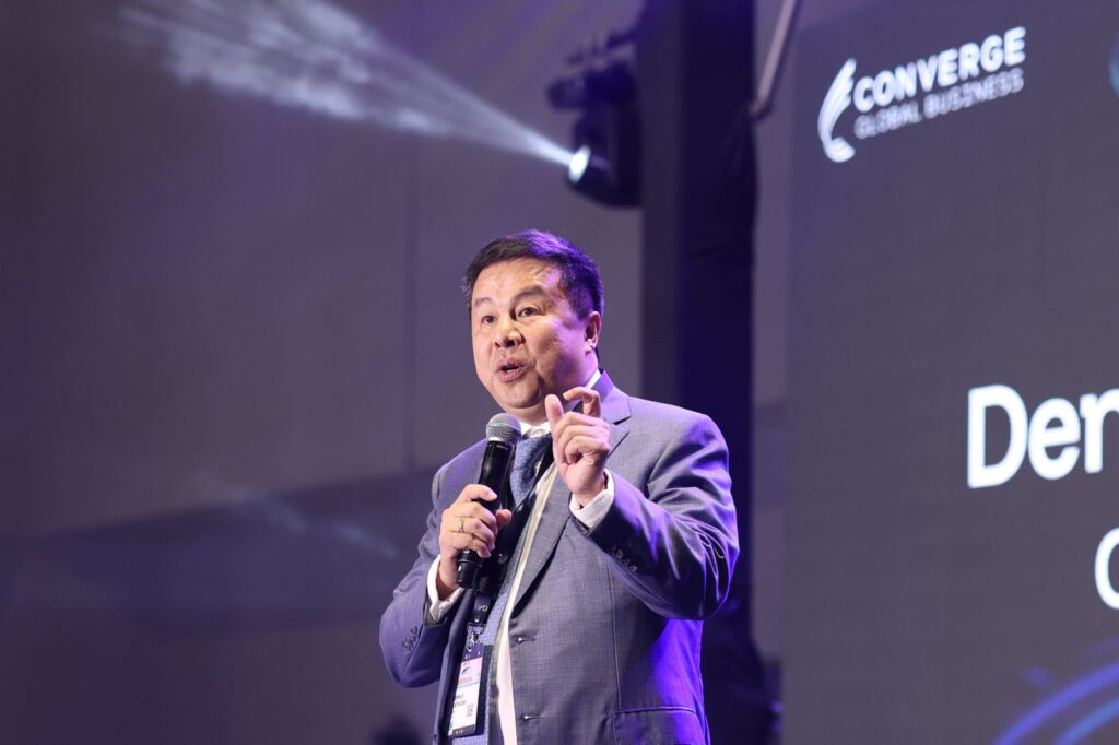 Converge ICT CEO and Co-Founder Dennis Anthony Uy during the 51st Philippine Business Conference and Expo (PBC&E).