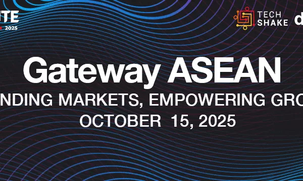 Poster for "IGNITE 2025: Gateway ASEAN," an event that aims to bridge startups, investors, and tech innovation across ASEAN