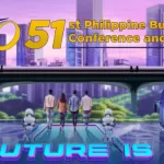 Poster announcing the Philippine Tech Expo 2025, which is set to spotlight AI, fintech, and the future of digital innovation