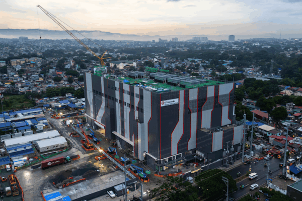 Aerial view of the STT GDC building in Fairview