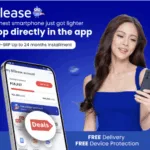 Actress Kim Chiu holds a mobile phone with Billease, which had secured a tie-up with RBSM recently