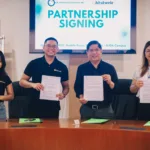 Executives of Bitskwela and DYCI pose for a photo after the signing of a partnership agreement launching BitDev, PH’s first blockchain-enabled microlearning platform