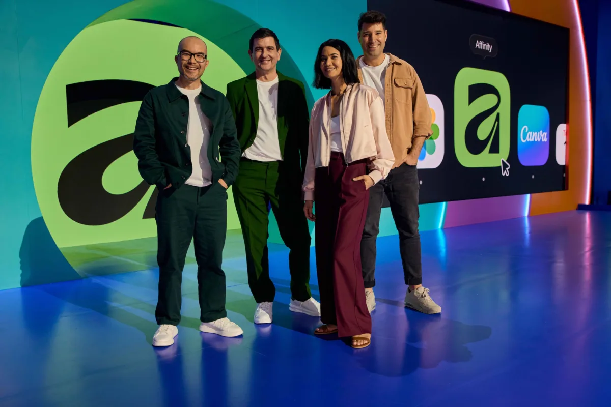 Canva executives strike a pose as its 'Affinity' app hits 1 million sign-ups as ‘free forever’ shift reshapes creative, digital payment ecosystems