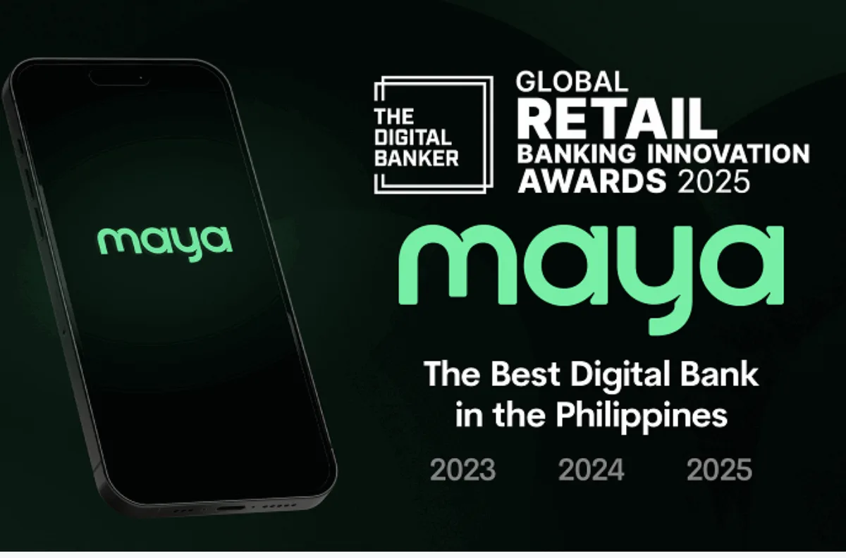 Maya clinches third ‘Best Digital Bank’ award, cements lead in PH fintech