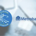 Logos of Metrobank and the BSP as the former sees the latter's rate cuts, and steeper yield curve leading to PH's growth rebound in 2026