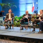 FSCC Chairman and BSP Governor Eli M. Remolona, Jr. with other BSP execs during the book launching