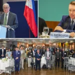 Photo montage taken from economic event as BSP links data innovation with climate resilience