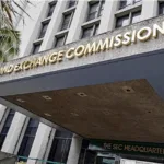 Facade shot of SEC buiding