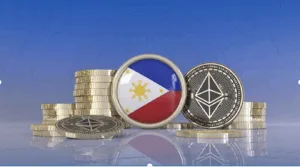 Image of PH flag in between PH currency and crypto as BSP revokes COEX STAR VASP licence: what it means for PH crypto