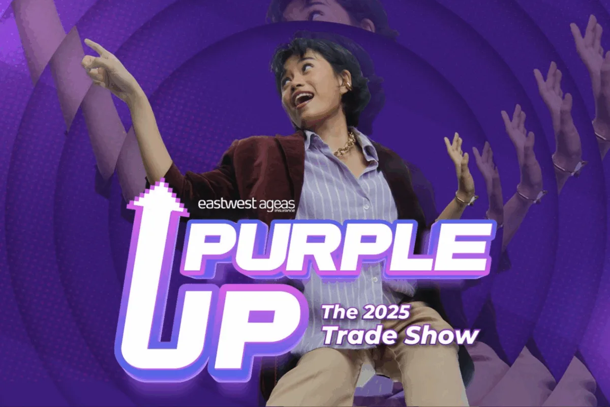 Image of a woman with a surprised look on her face as EastWest Ageas unveils PURPLE Report, reveals gaps in Filipinos’ financial readiness