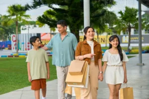 Picture of a happy family to show why investors are turning to Meadow at LIMA Estate as Batangas’ next big growth story