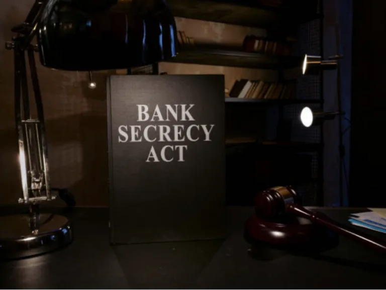 Image of book with the words "Bank secrecy Act" which explains why the era of hidden accounts is ending