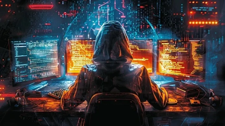 Image of a hacker wearing a hoodie as cybersecurity lapses spur calls for faster reforms, with BSP rolling out financial sector resilience plan