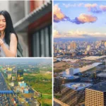 Image of a young couple, high rise towers and the Makati skyline as PH economy shows resilience amid debt, deficit, and monetary policy shifts