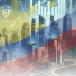 Image of PH flag over buildings as BSP flags benign inflation outlook amid softer growth prospects as bank lending holds firm