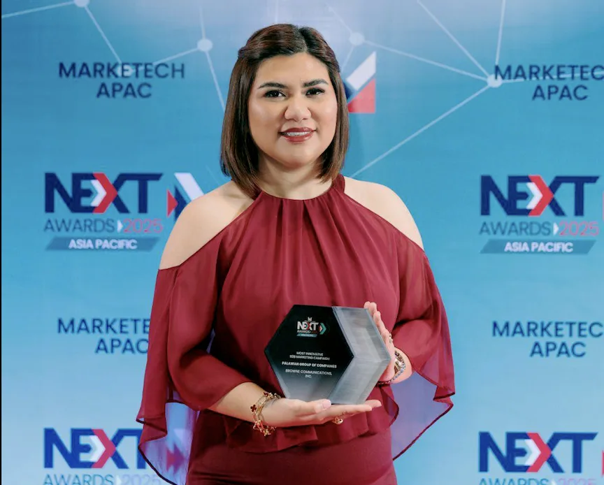 Palawan Group wins silver at NEXT Awards Asia-Pacific 2025 for innovative B2B campaign 2 Luisa Sabado of Palawan Group