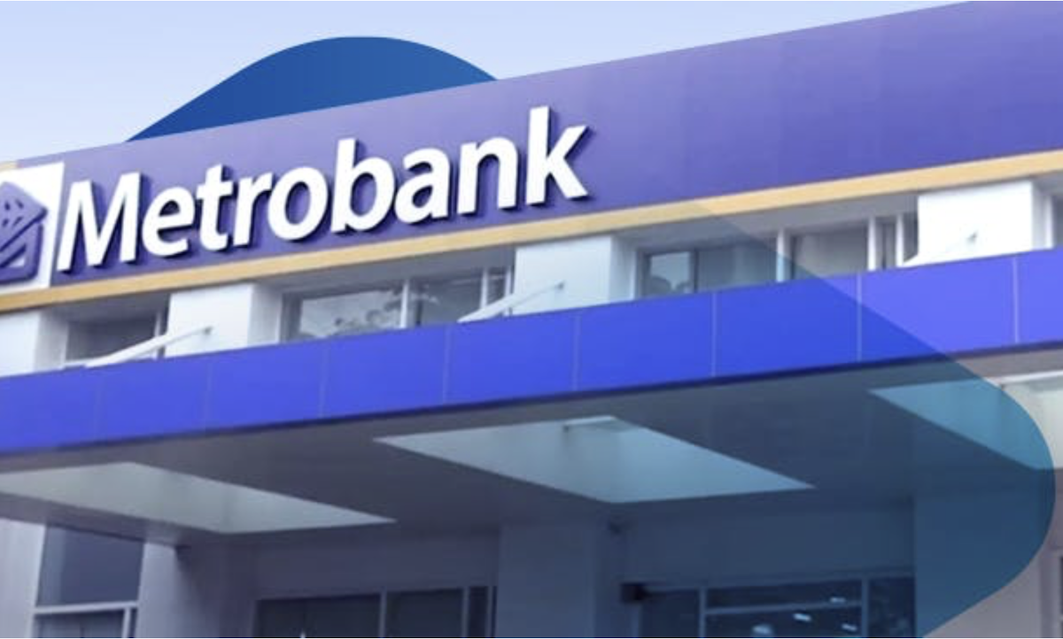Facade shot of Metrobank as the bank extends branch hours, opens Saturdays to ease year-end banking rush