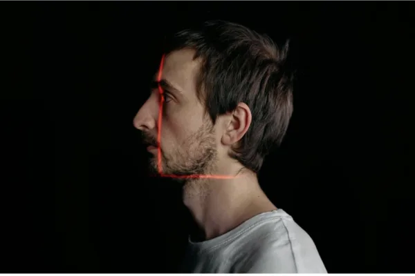 A man's head being copied online for use in deep fake as digital fraud rises, AI and Machine Learning offer stronger protection for financial services