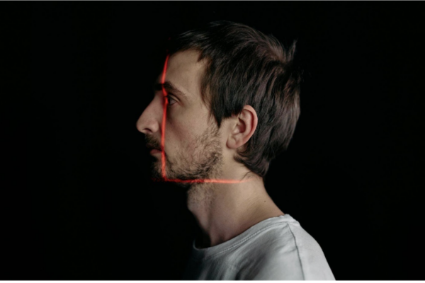 A man's head being copied online for use in deep fake as digital fraud rises, AI and Machine Learning offer stronger protection for financial services