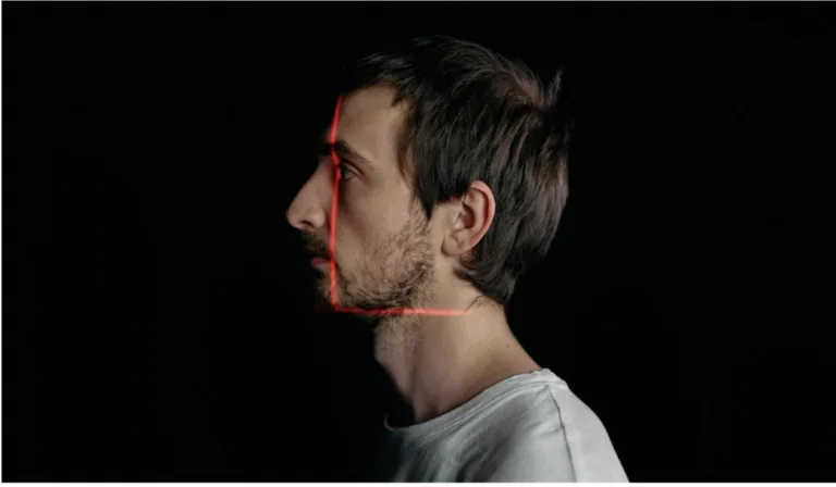 A man's head being copied online for use in deep fake as digital fraud rises, AI and Machine Learning offer stronger protection for financial services