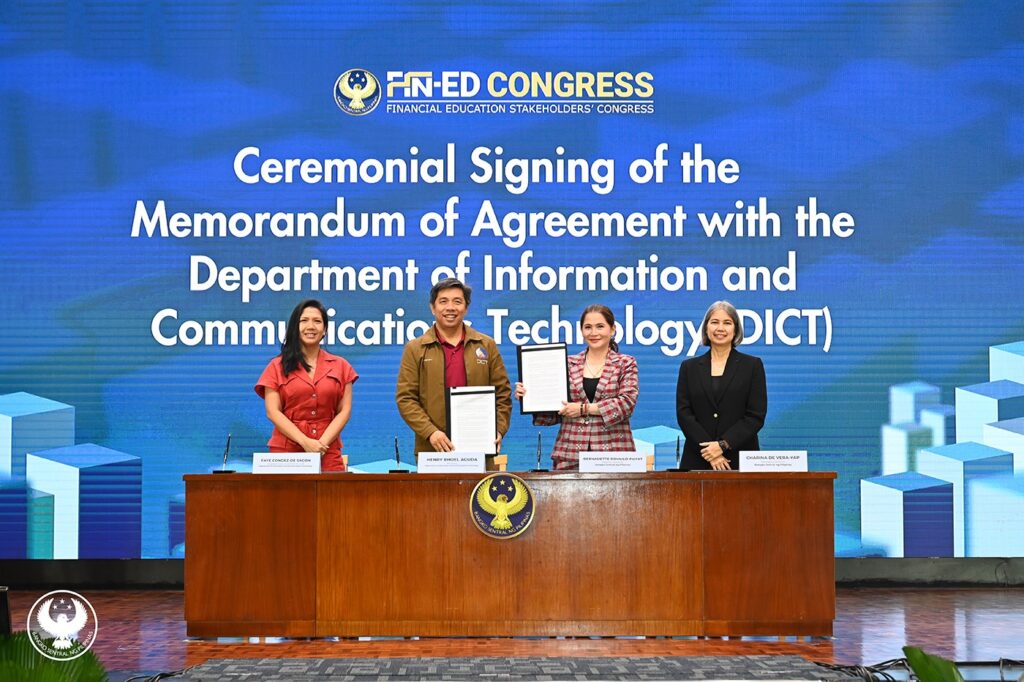 Photo 2025 BSP and DICT MOA signing
