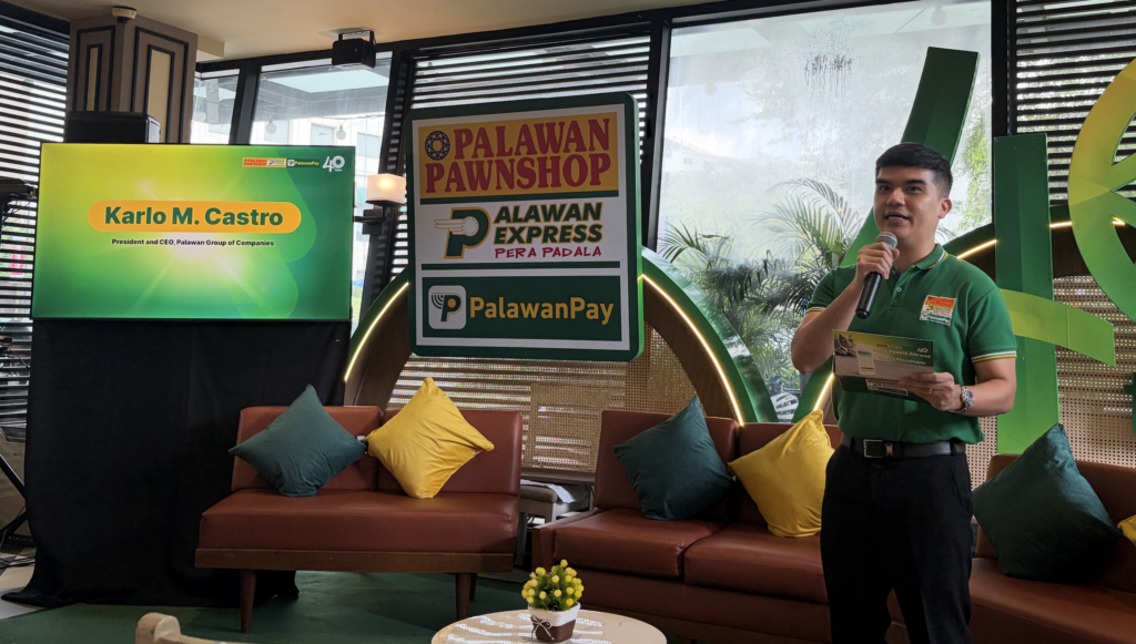 Karlo M. Castro, President and CEO of the Palawan Group.