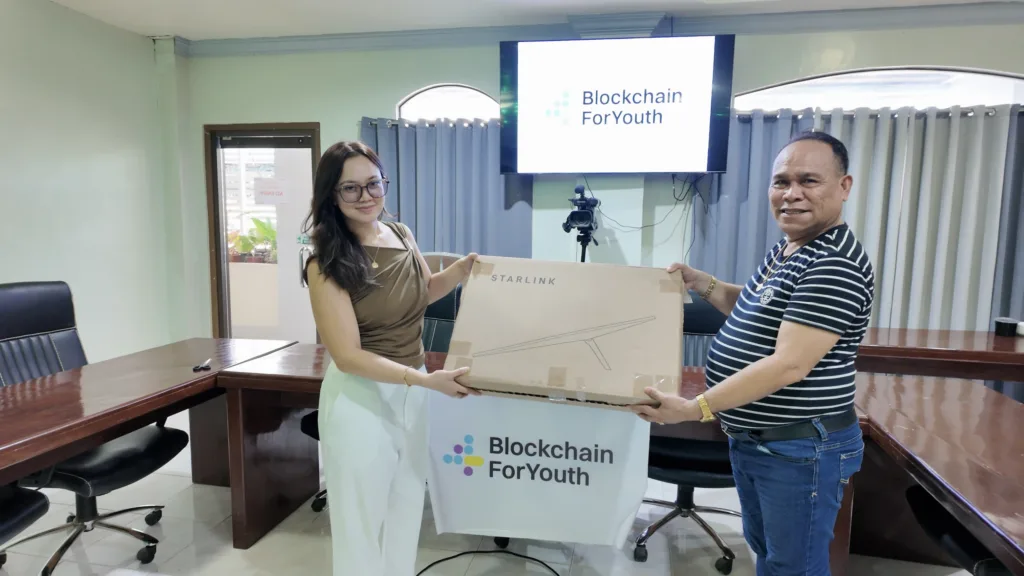 Bitget brings Starlink-powered internet to over 7,300 students in remote Philippine islands 3 Siquijor State College Bitget provided high speed internet connection
