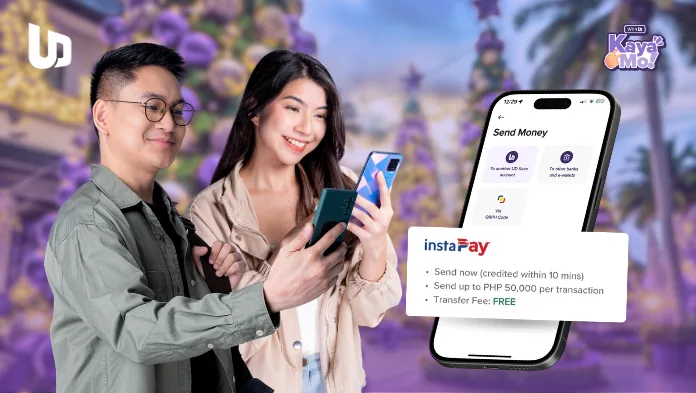 UnionDigital Bank rolls out unlimited, free InstaPay transfers ahead of peak holiday 'padala season' 5 UD InstaPay for the Holidays