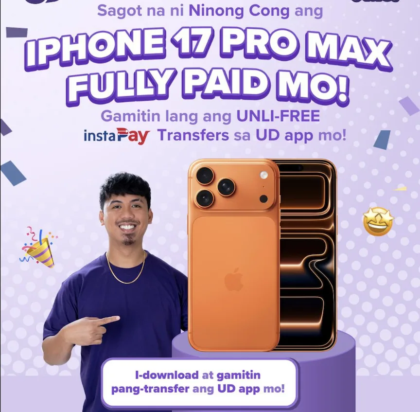 UnionDigital Bank rolls out unlimited, free InstaPay transfers ahead of peak holiday 'padala season' 4 UnionDigital Bank 4