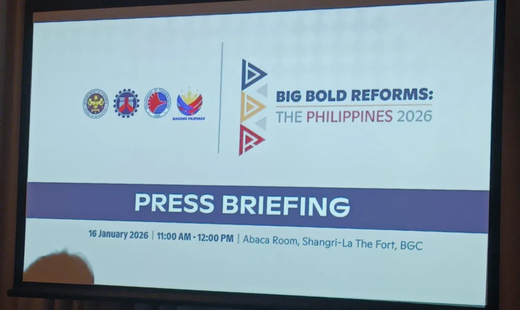 Big Bold Reforms The Philippines 2026
