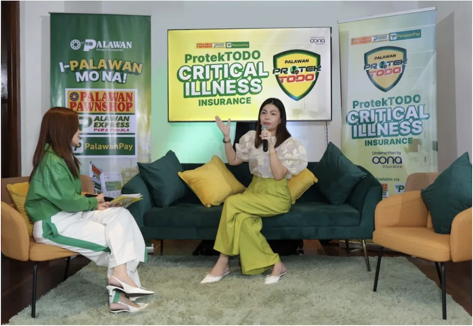 Ciara Magallanes of Mommy Diaries PH discusses the significance of Palawan Group's partnership with OONA Insurance and how Palawan Protektodo helps in her daily life as a mom