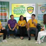 Group discussion panel led by Bernard Kaibigan as Palawan Group's Palawan ProtekTODO promotes affordable critical illness coverage for Filipinos