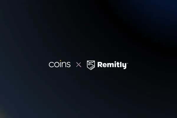 logo of Coins.ph and Remitly