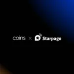 Logo of Coins.ph and Starpago as the 2 firms join forces to revolutionize payments, unlock faster global payouts in PH