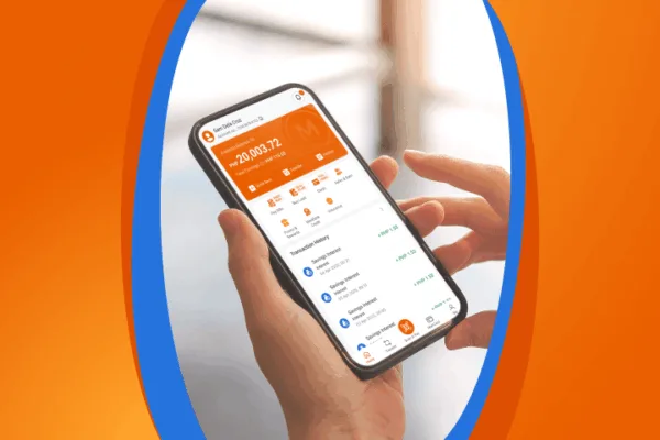 MariBank UX on Phone