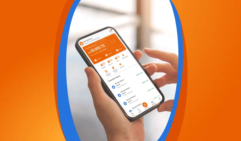 MariBank UX on Phone